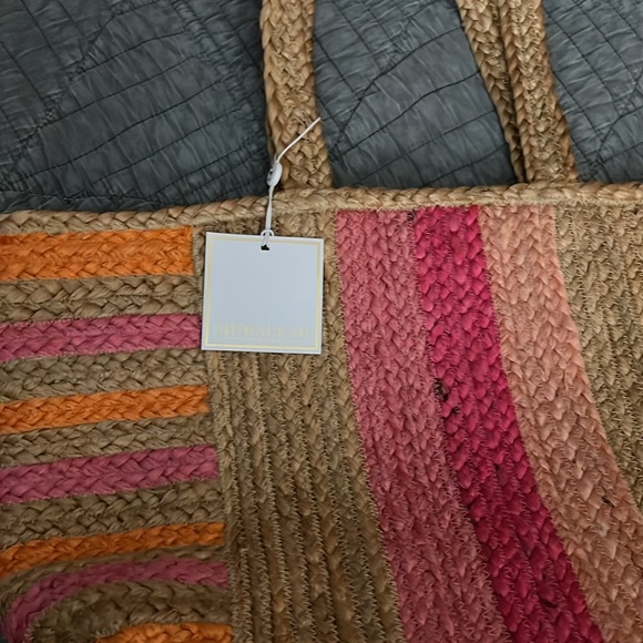 Shiraleah Chicago jute bag NWT - Picture 4 of 4